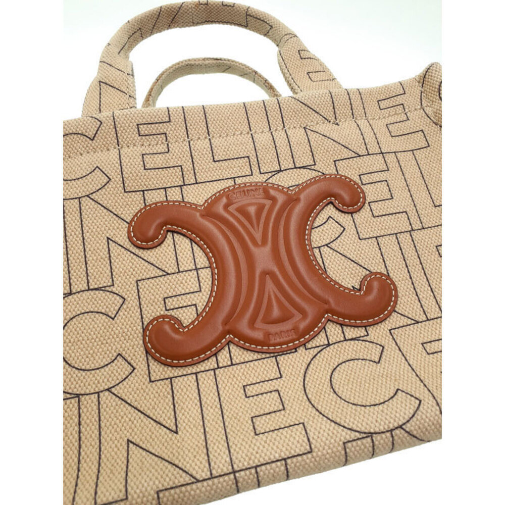 Celine Cabas Logo Thais Bag Triomphe - Picture 5 of 9